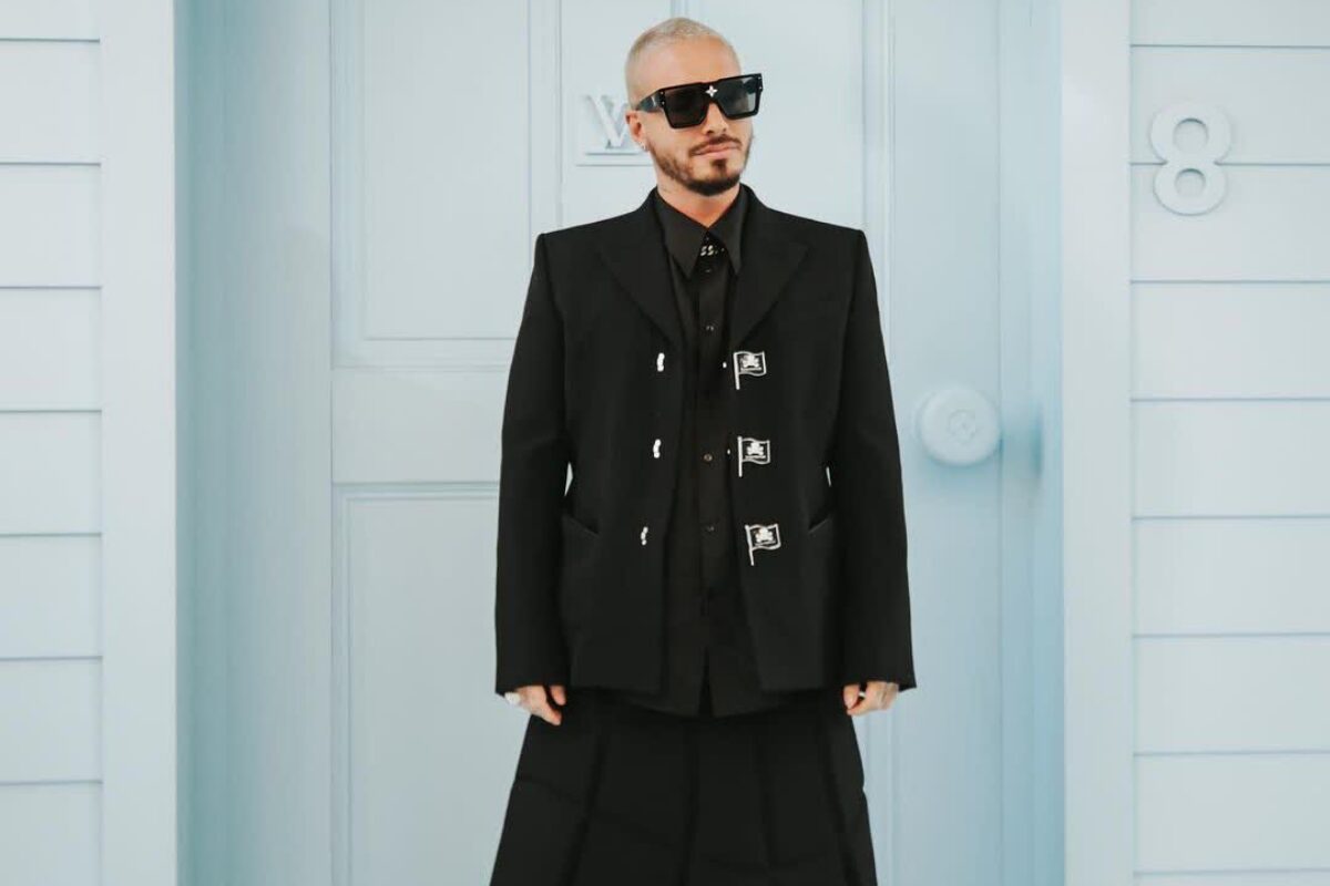 J Balvin Takes the Statement Skirt to the Next Level