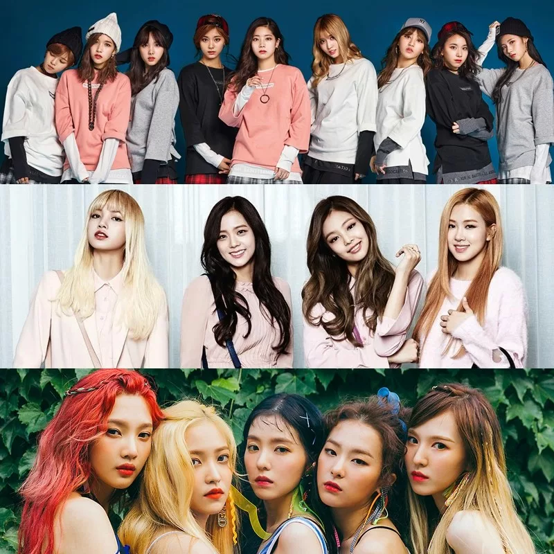 Twice Blackpink And Red Velvet Are The Most Successful Female K Pop Artists Of 19