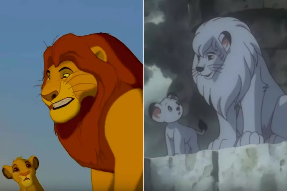 The Lion King film is accused of plagiarizing the animated series 