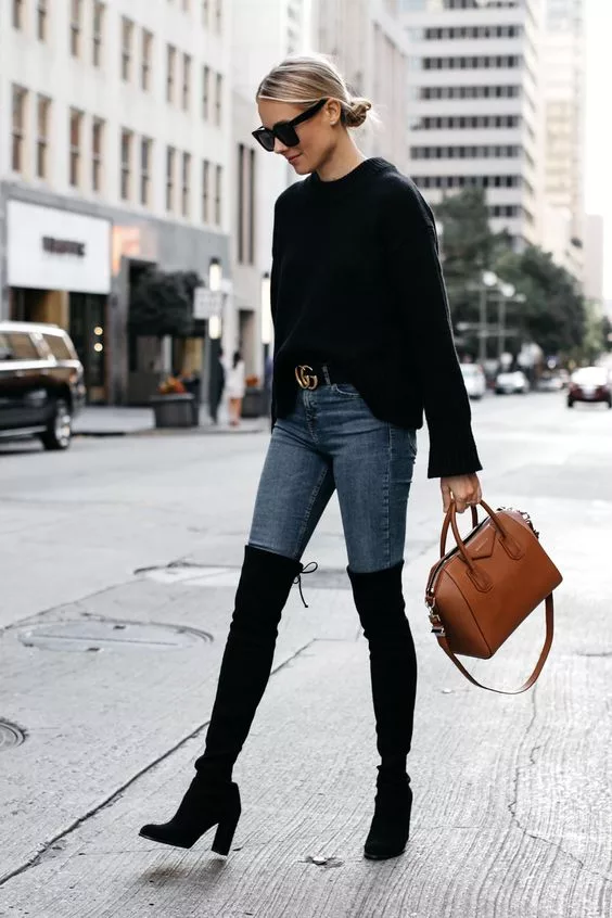 Top 8 modern outfits to combine with high black boots – Fashion – WebMediums