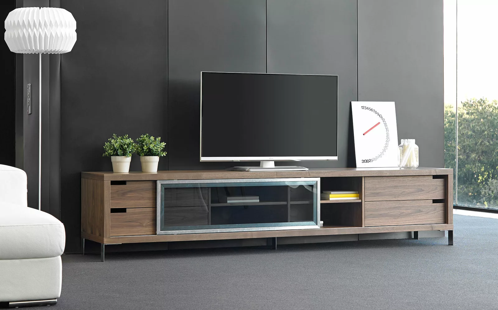 5 muebles para TV modernos que harán de sala acogedora