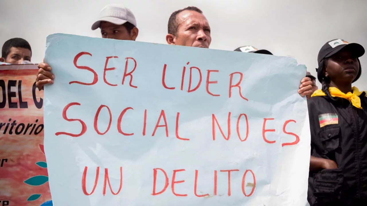 50 líderes sociales colombianos han sido asesinados en lo que va de 2022